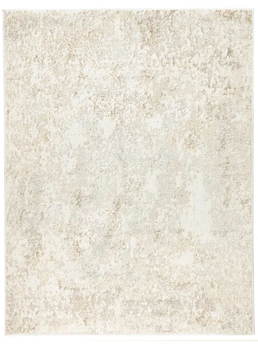 RugVista Sterling, Tapis, Modernes, 200 x 300 cm, Rectangulaire, Poil Moyen, Salle de séjour, Chambre, Nettoyage à Sec Seulement, Blanc/Clair Beige