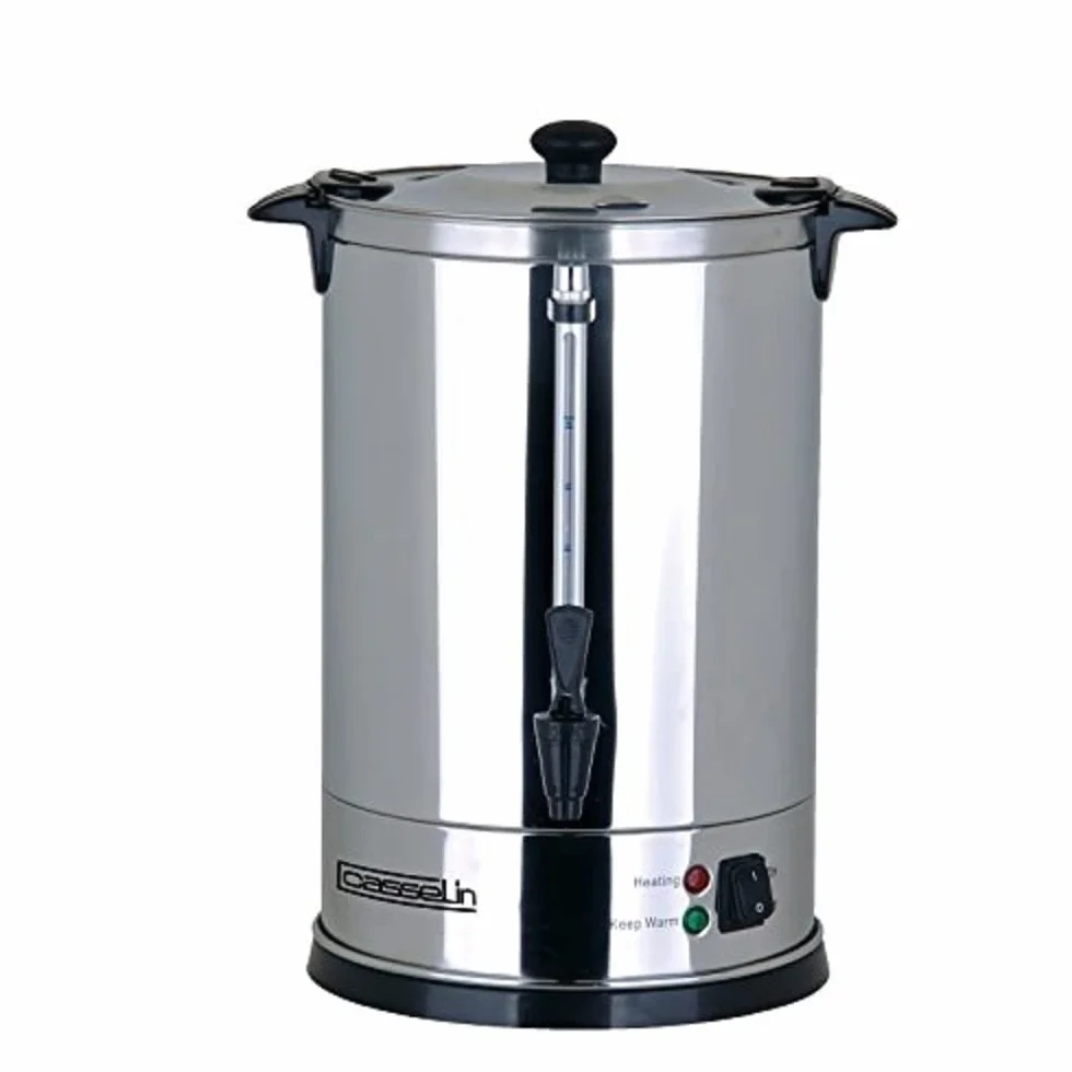 Casselin CPC100 - Percolateur à café 100 tasses - Noir, Acier inoxydable