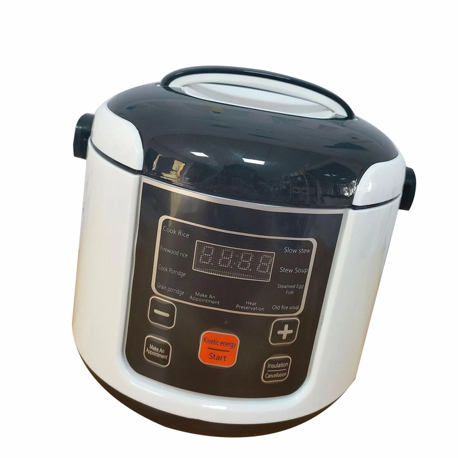 Mini Cuiseur à Riz électrique, capacité de 2 L, Pratique à Transporter, pour Légumes Cuits à la Vapeur, pour Voiture, Camion, Cuisine, Camping-car (24V)