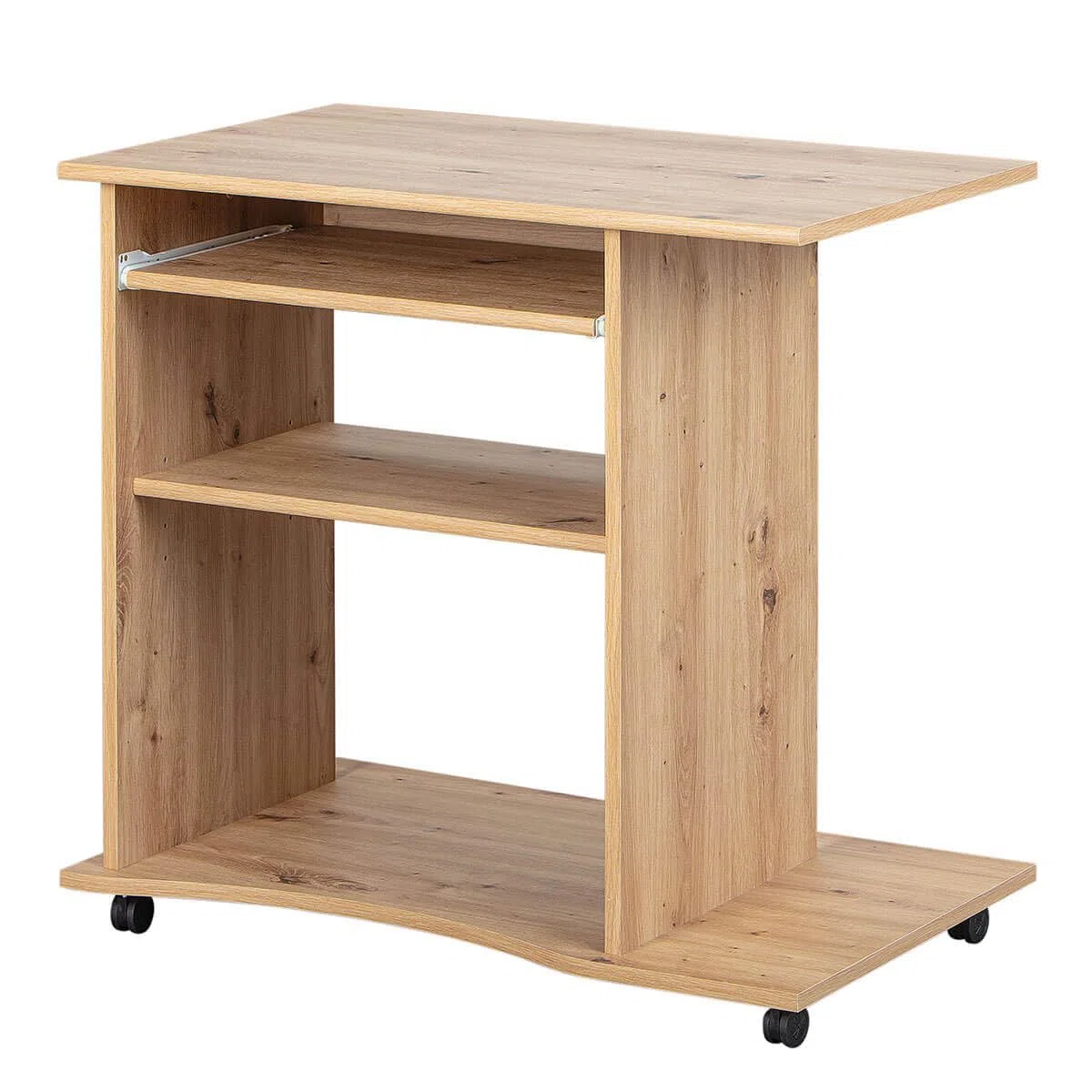AltoBuy IBAI - Meuble Informatique Aspect Chêne Artisan
