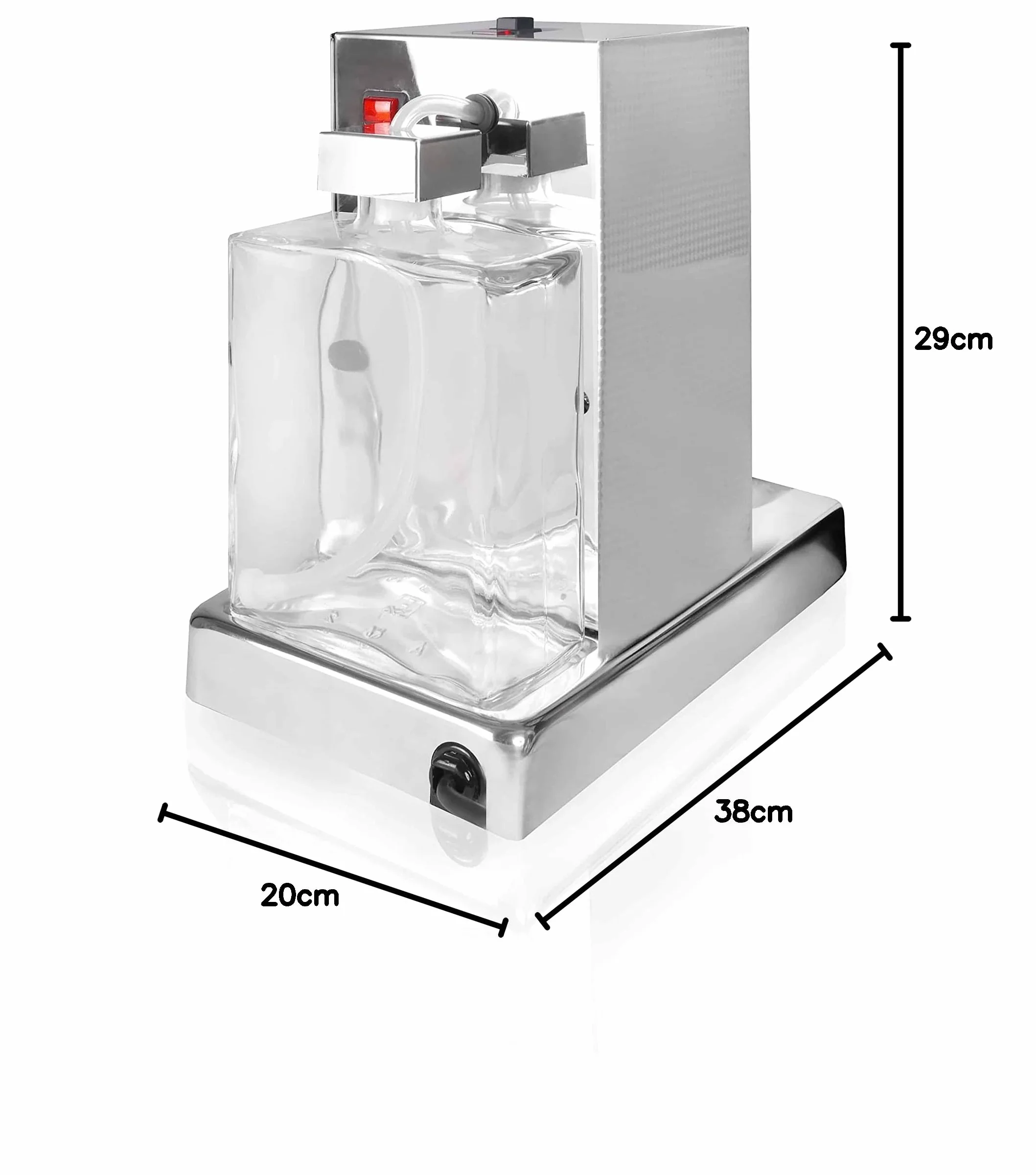 Perla PICP4S4GXX Machine à expresso italienne pour dosettes ESE Respectueuse de l'environnement et économique en consommation Pour dosettes ESE standard 44 mm Argenté