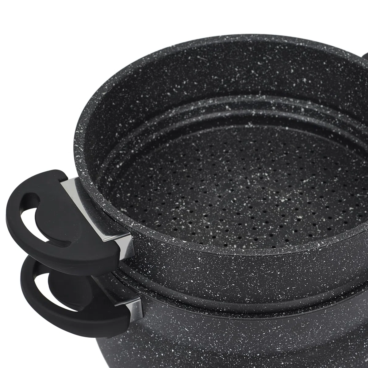 Cook Concept - Kc2548 - Couscoussier Effet Pierre D26 cm Cuisine Cuisson Poele et Casserole