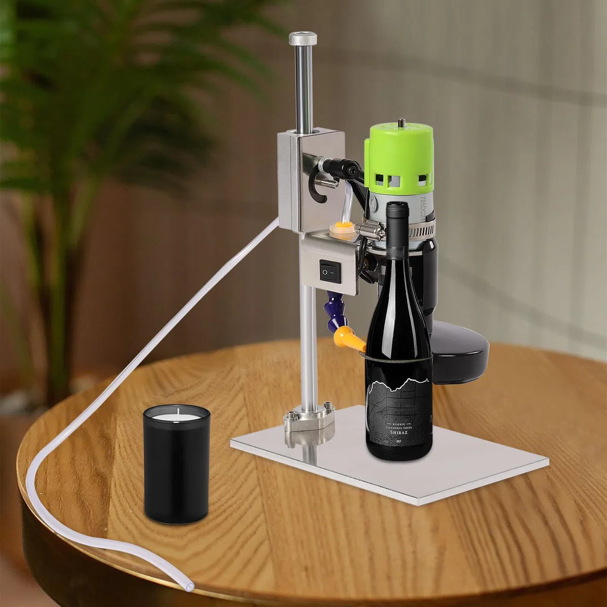 Coupe-bouteille électrique pour verre - 7 vitesses - Outil de coupe pour bouteilles en verre et en céramique