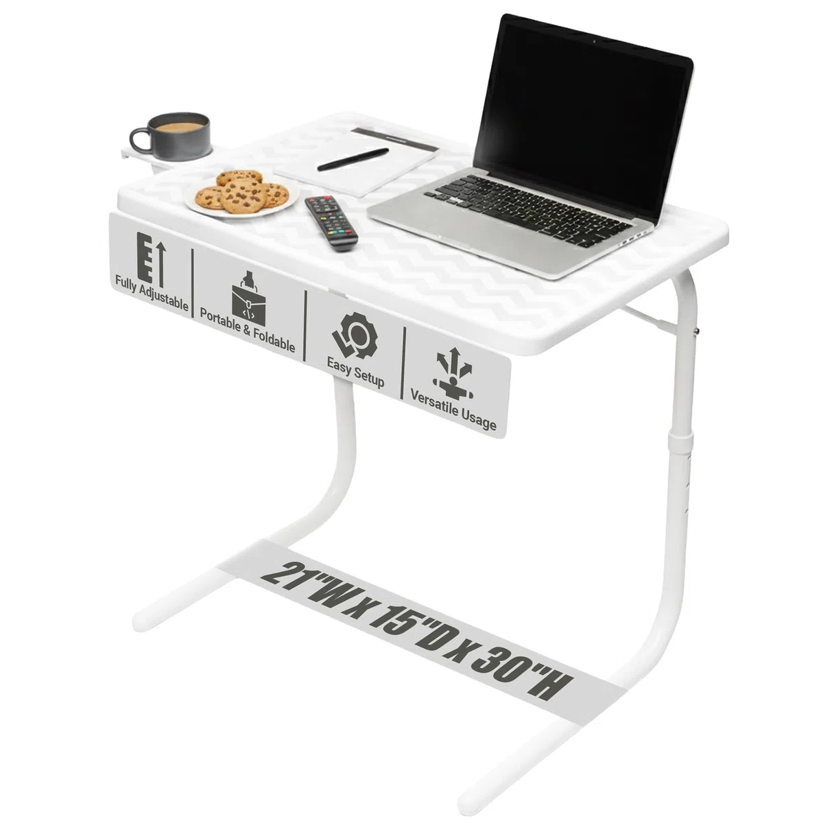 Table-Mate Table Plateau, Blanc, II