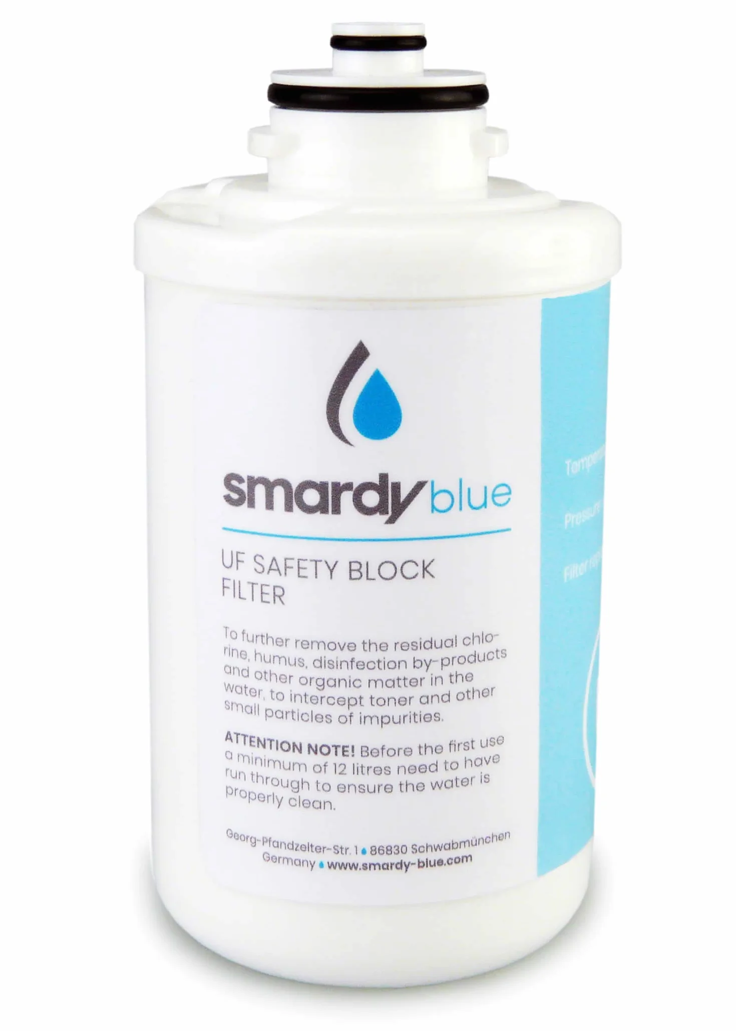 smardy Filtre de rechange 2en1 Set pour Soda & Cool Machine à soda - Filtro de bloque de carbón activado + Ultrafiltration (membrane UF)