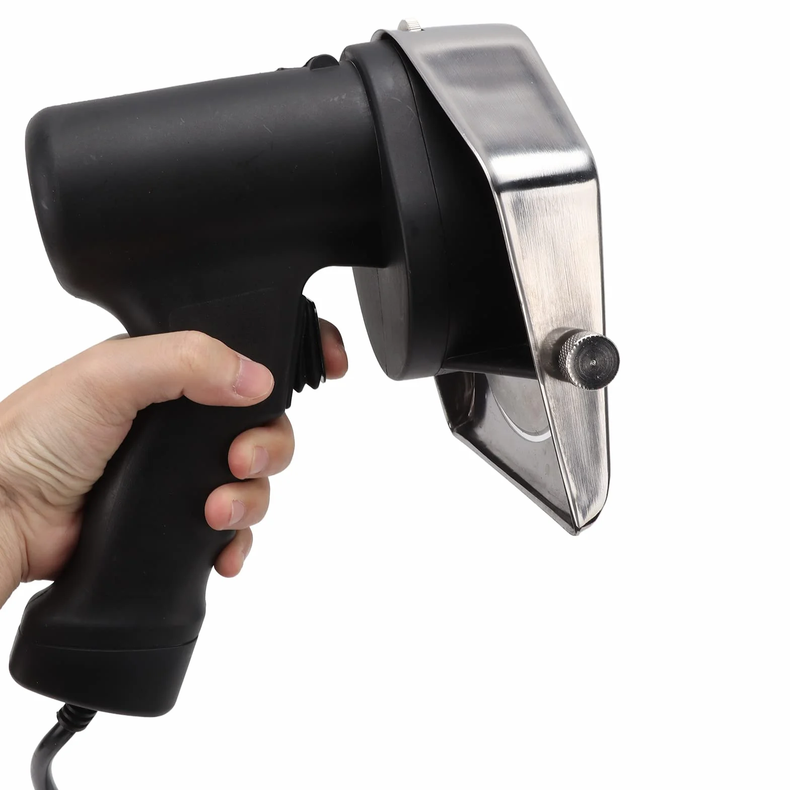 Couteau Kebab électrique, Lame en Acier Inoxydable Shawarma Cutter Épaisseur de Réglable 110-220V pour Restaurant