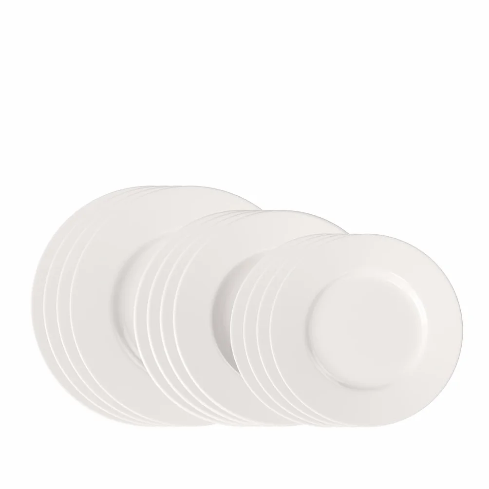 vivo - Villeroy & Boch Group vivo | Villeroy & Boch Group Basic White SetStarterAssiette12pcs