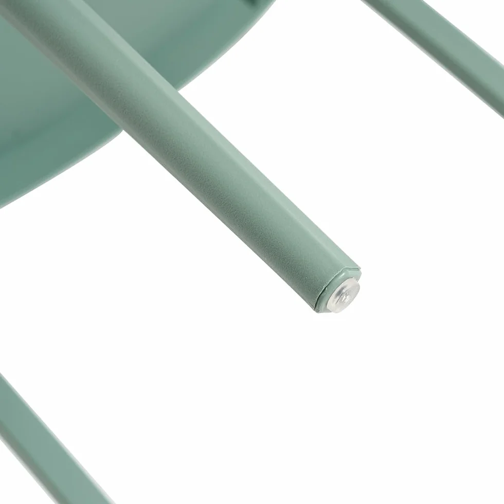 SIEDITI FUORI E DENTRO Chaises de Jardin en polypropylène avec Fibre de Verre, chaises empilables pour extérieur ou intérieur, Design Moderne et Naturel - Trixy (6 chaises, Vert Sauge)