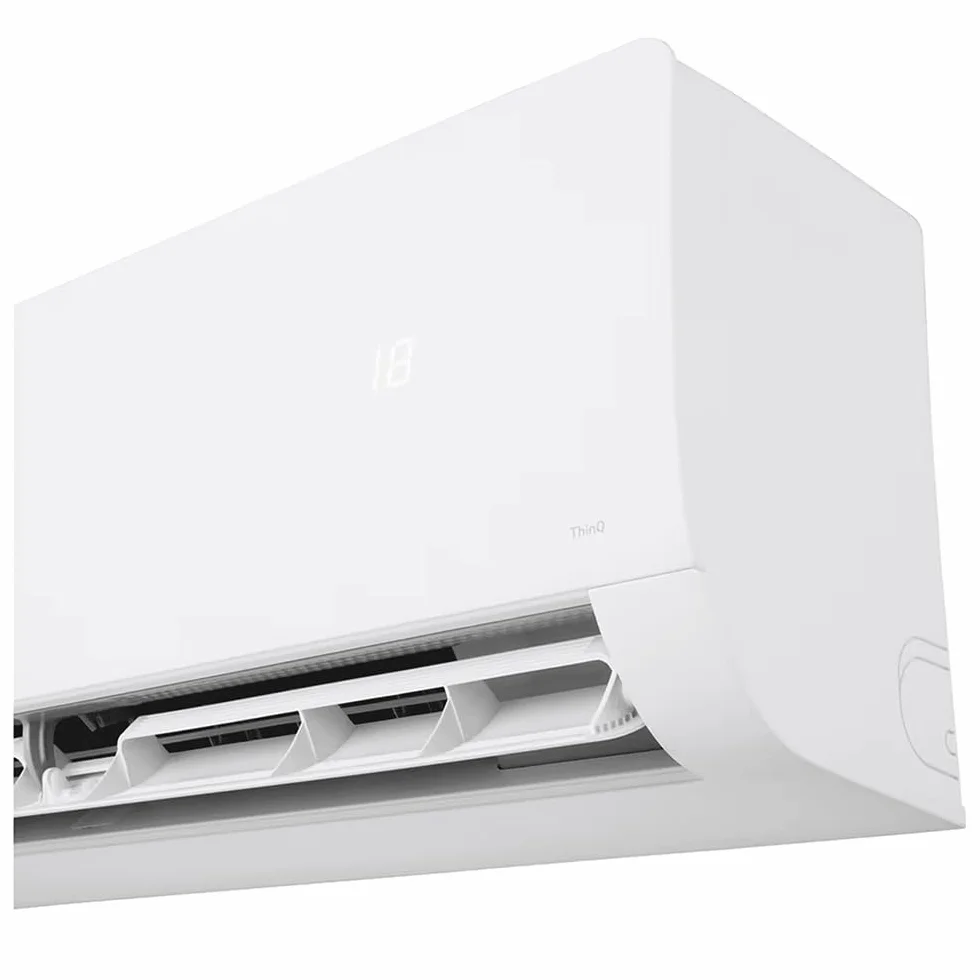 LG Climatiseur Mono Split 18 000 Btu Libero WZ18 (WZ18AWN.SNU1+WZ18AWU.SUU1), Climatiseur Inverter R32 A++/A+, Pompe à Chaleur WiFi, Blanc Mat