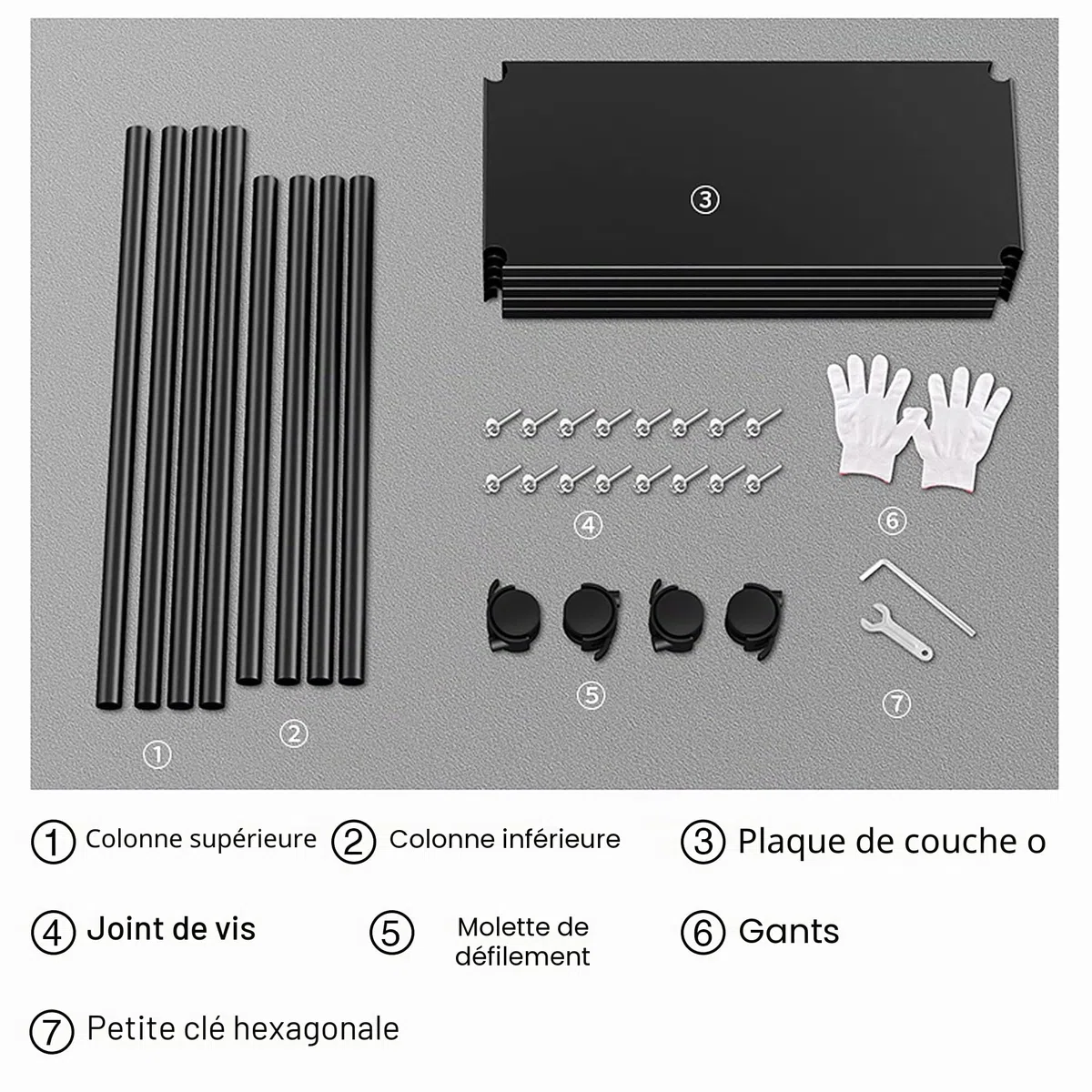 WPT Étagère de Rangement Utilitaire de Cuisine sur roulettes pour Micro-Ondes 4 étages en Acier Inoxydable