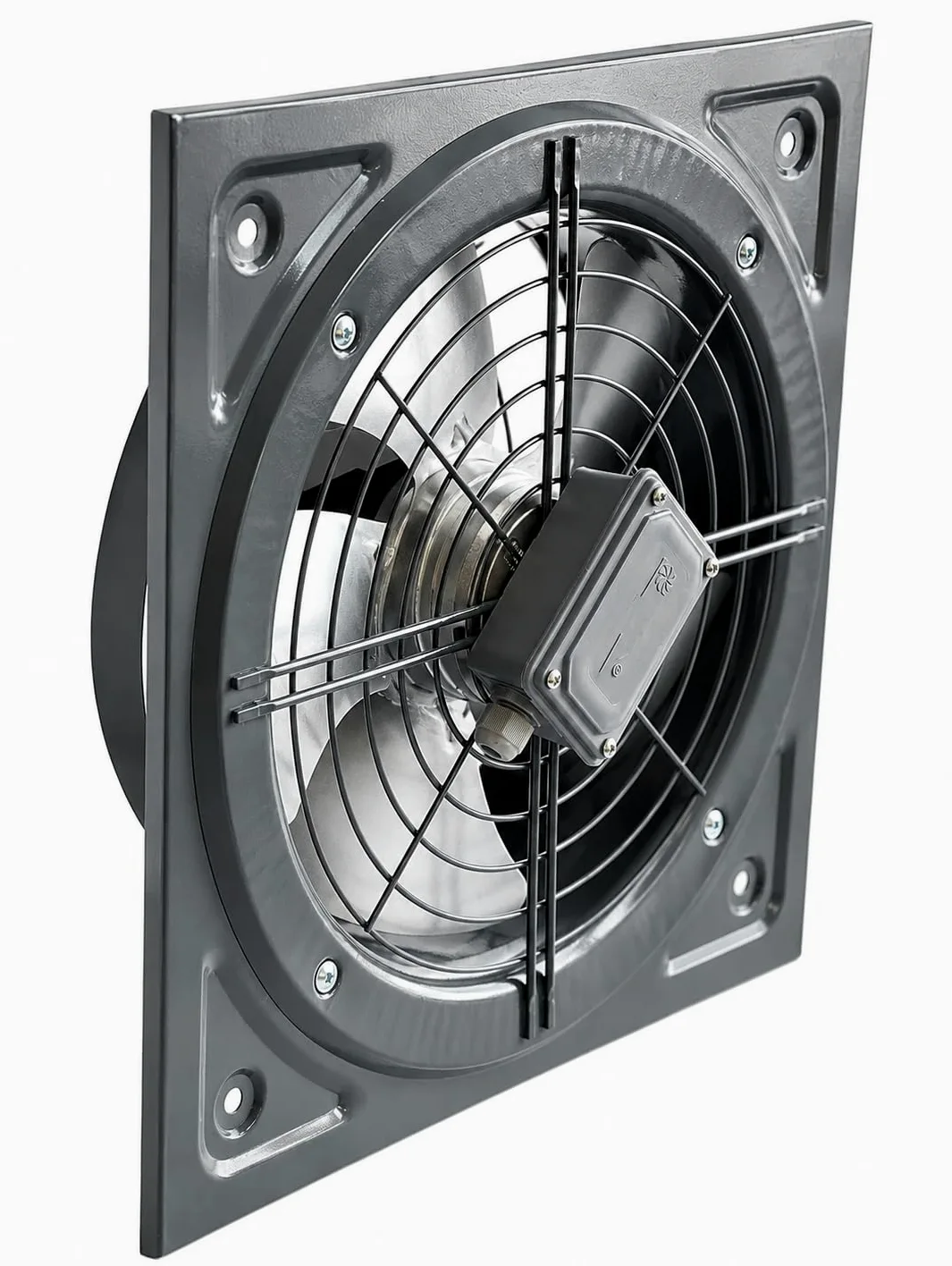 KDR-200mm Extracteur d'air de Mur pour la Ventilation Industrielle Ventilateur Mural