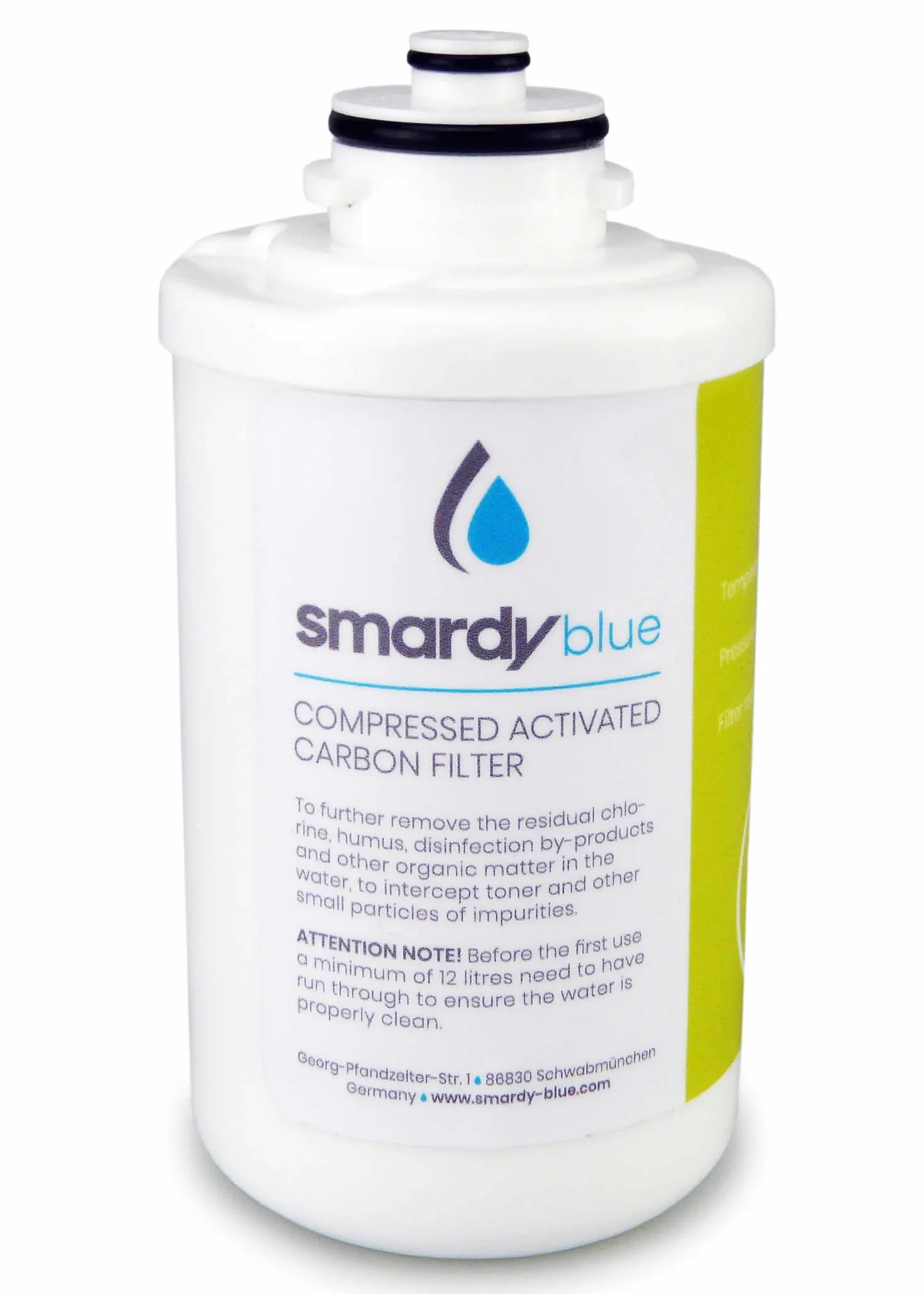 smardy Filtre de rechange 2en1 Set pour Soda & Cool Machine à soda - Filtro de bloque de carbón activado + Ultrafiltration (membrane UF)