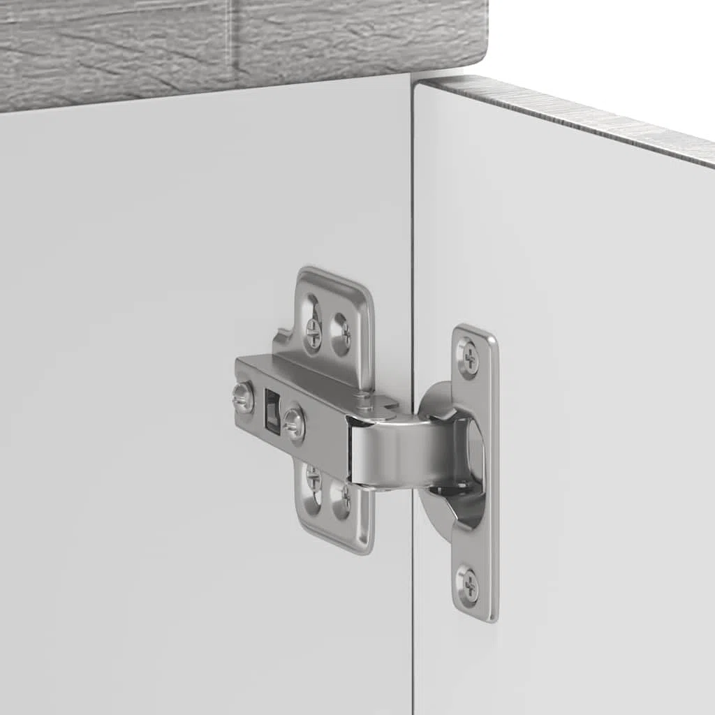 vidaXL Armoire de Cuisine Porto Sonoma Gris Bois d'ingénierie