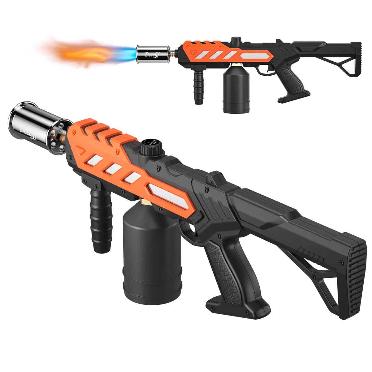 Puissant pistolet-torche au propane, pistolet lance-flammes réglable, torche de cuisine avec design détachable, lance-flammes pour barbecue, cuisson à haute température, soudure, allumeur de charbon
