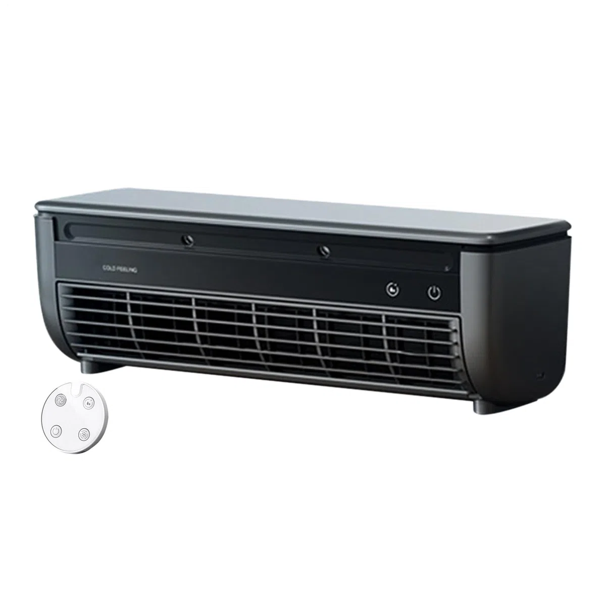 Ventilateur Rafraîchissant Ac Pour Pièce - Ventilateur de Climatisation Murale | Ventilateur Multifonction 3 Vitesses Recharge Sans Fil pour Intérieur Extérieur Maison Bureau Voyage
