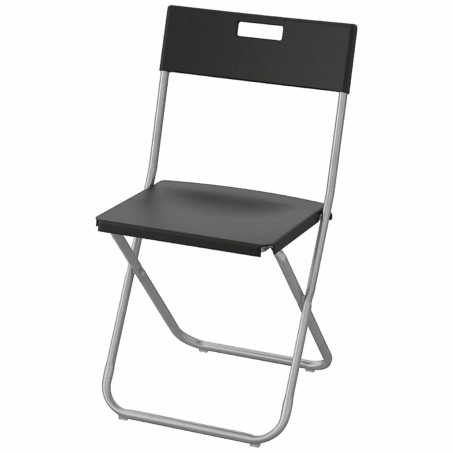 IKEA GUNDE Lot de 4 chaises pliantes Noir