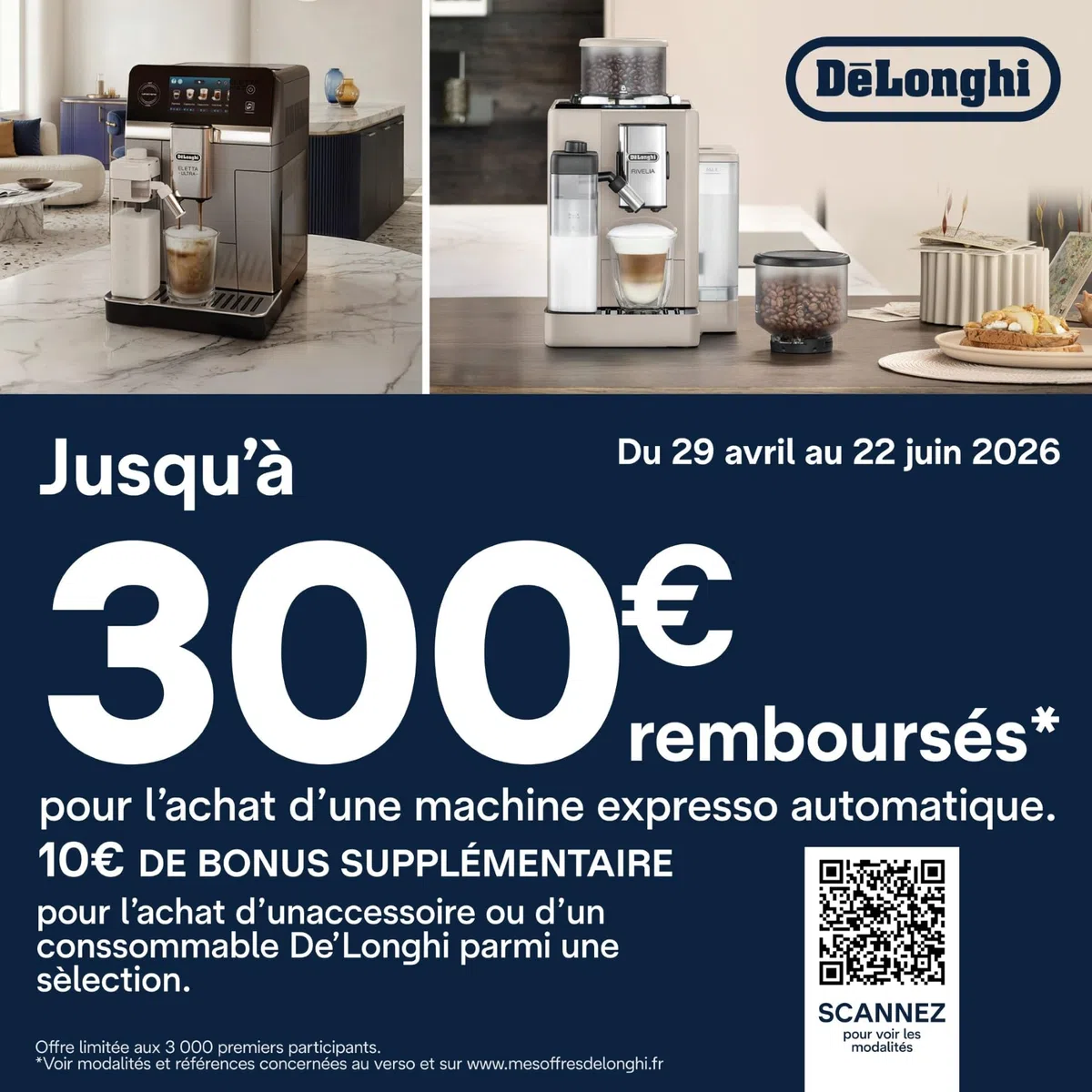 De'Longhi Dinamica Plus ECAM382.70.B, Machine Automatique à Café en Grains, Cafetière avec Technologie LatteCrema, Machine Espresso avec 18 Recettes, Écran TFT 3,5", 1450W, Noir