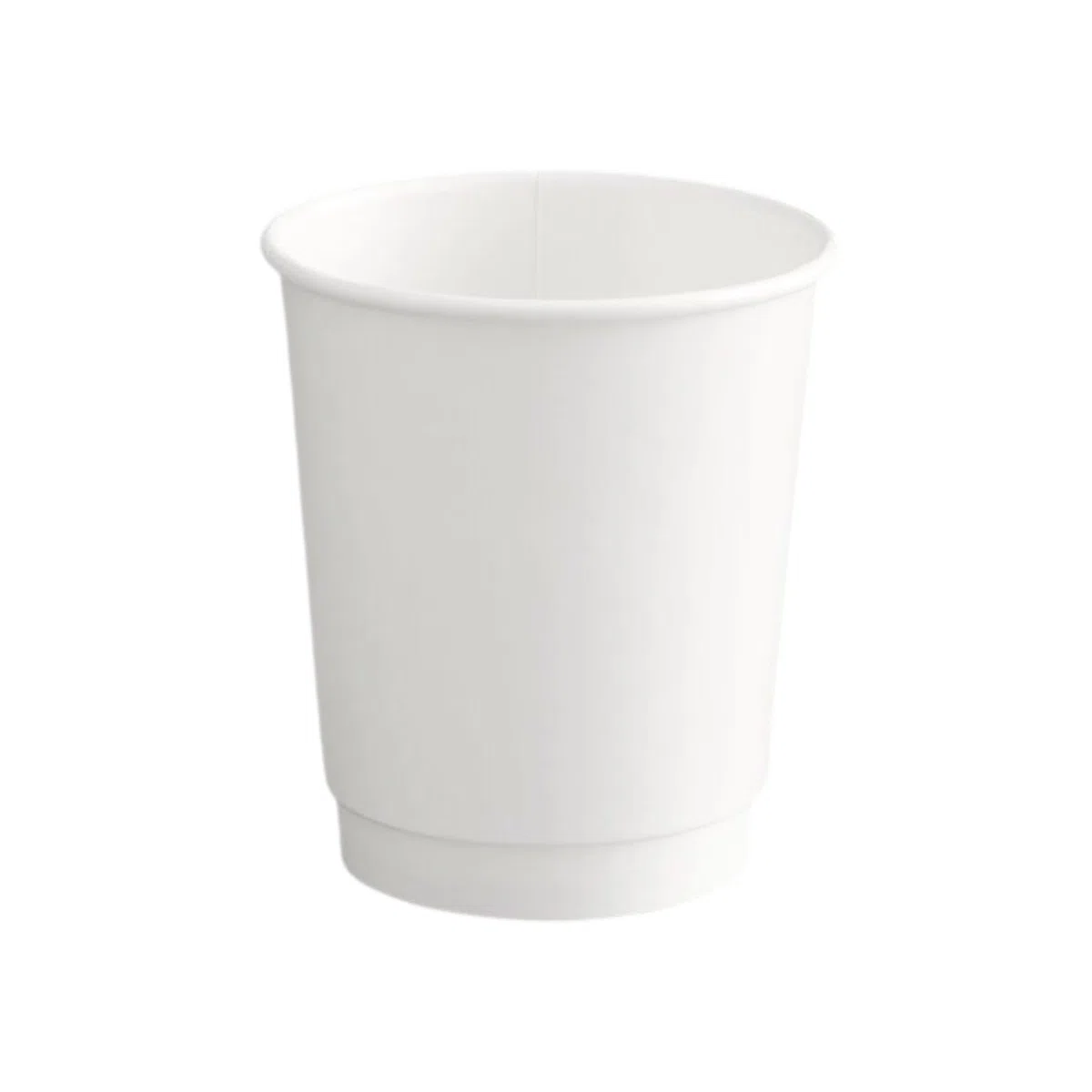 COVR 500 Gobelets Double Paroi 8 oz / 25 cl / 500 unités, Recyclables, Boisson Chaude et Boisson Froide, Solide et Bonne Prise en Main, Résistant