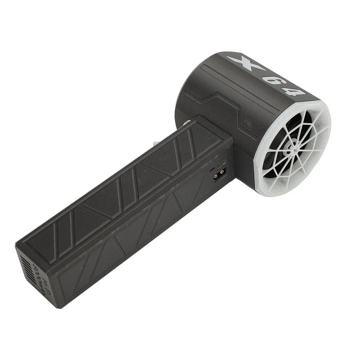 Bewinner X64 Jet Dry Blower, 64 Mm Aspirateur à air électrique, 1400 G Poussée 8000 MAh Jet Blower Rechargeable, Souffleur de Jet Electronique sans Fil Turbo-alimenté pour Camping, Gonflage