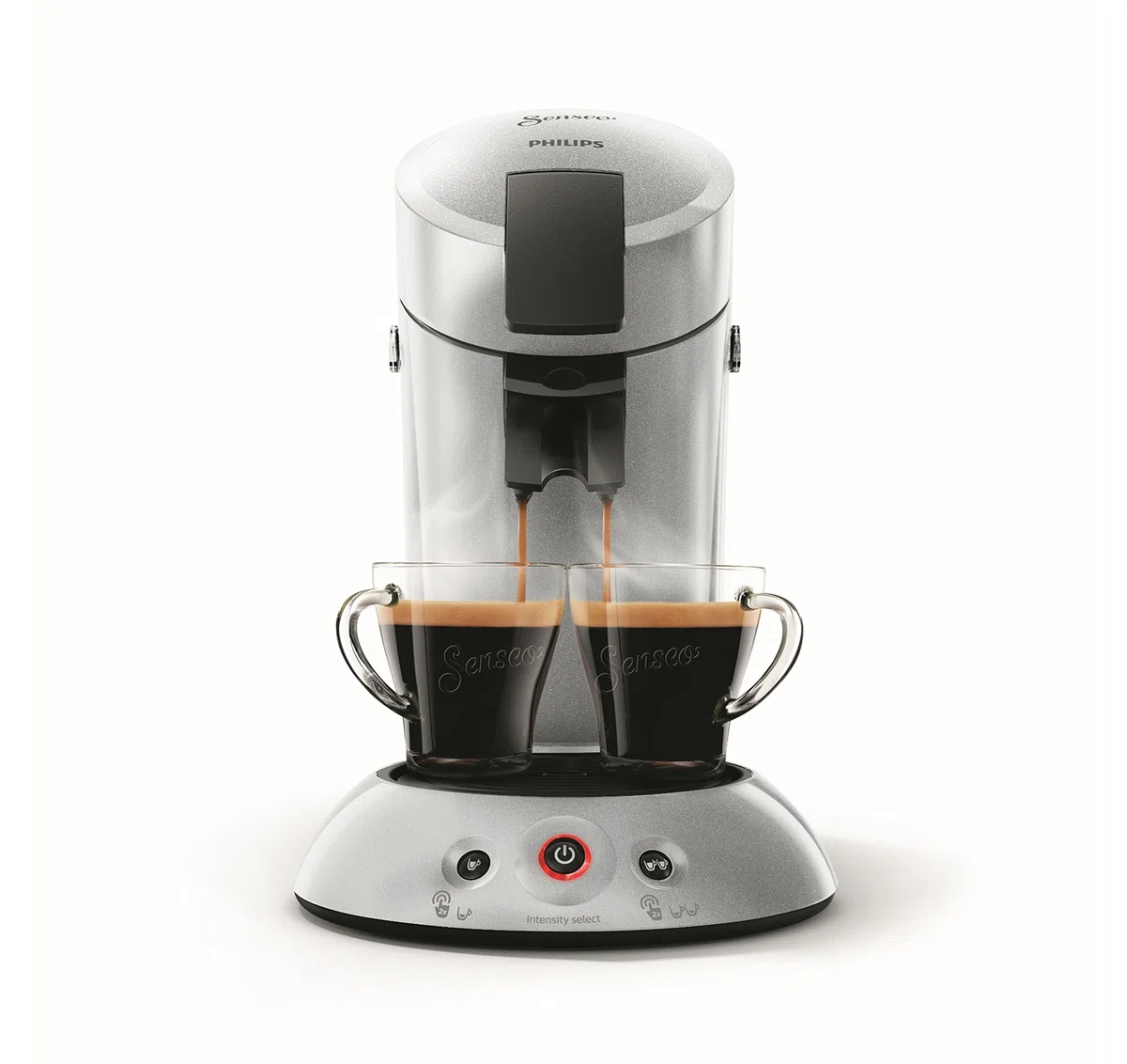 Philips HD6556/51 Machine à Café à Dosettes Senseo Original 2.5+ Argent 0, 75 Litre