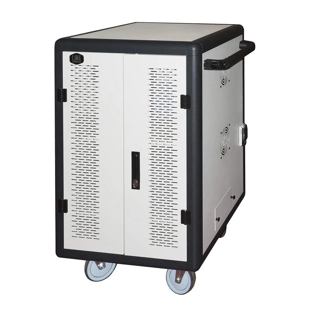 Link Armoire LOGEMENT 30 TABLETTES avec Roues