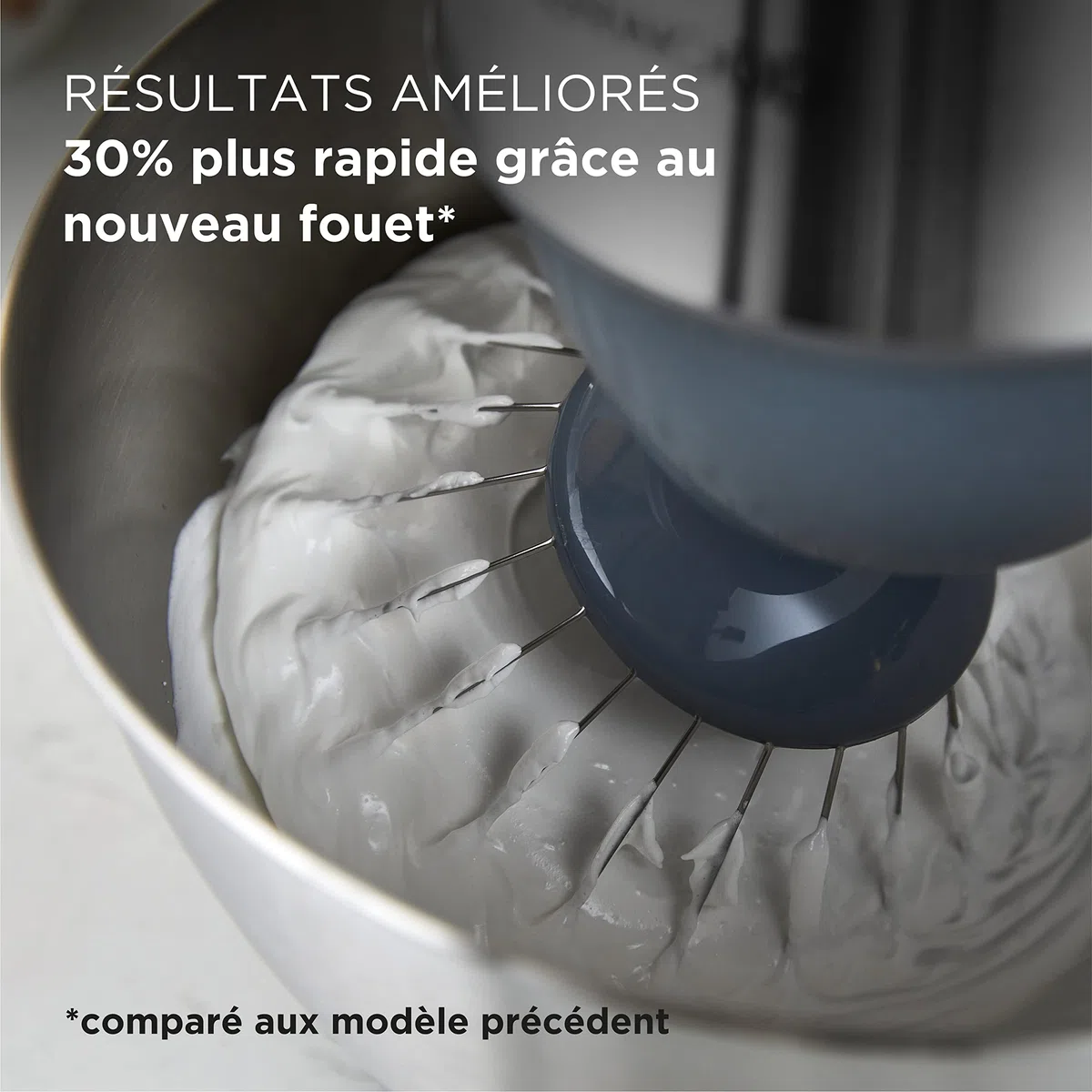 Kenwood KHC29.A0SI Robot pâtissier, 1000 W, 4,3 L, plastique, acier inoxydable, argenté