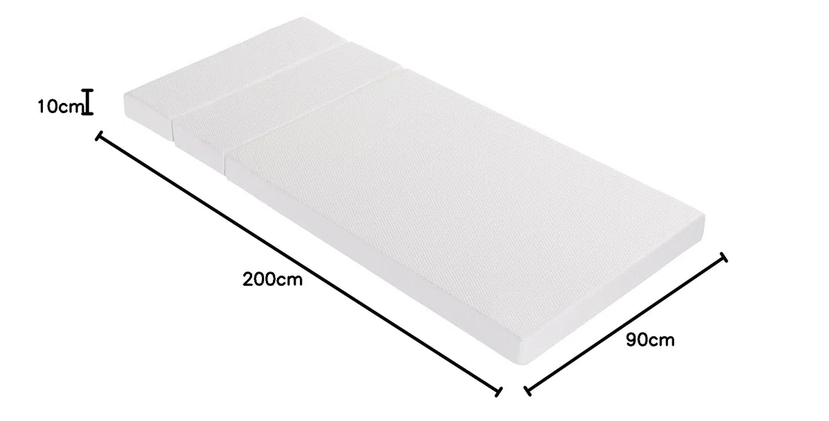 Vente-unique - Matelas 90 x 140|170|200 cm Mousse évolutif ép.10cm - Aquilon de YSMÉE