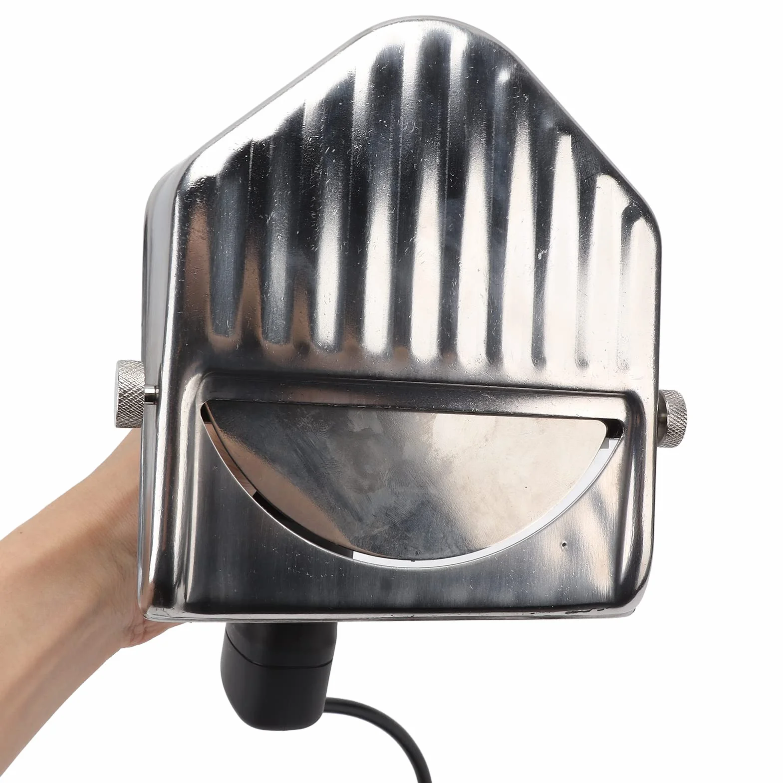 Couteau Kebab électrique, Lame en Acier Inoxydable Shawarma Cutter Épaisseur de Réglable 110-220V pour Restaurant