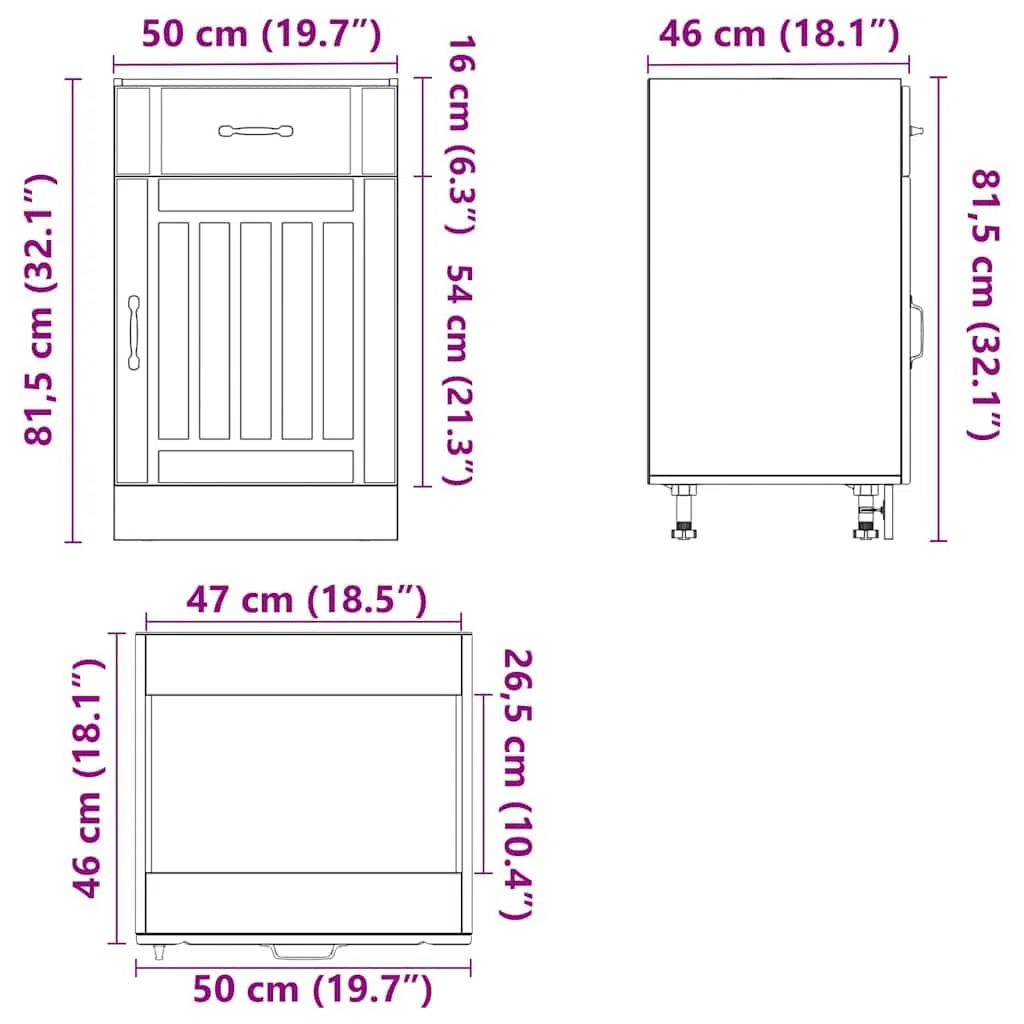 vidaXL Armoire de Cuisine Lucca Blanc Bois d'ingénierie, Meuble d'évier, Meuble de Cuisine avec tiroir, Meuble de Cuisine à tiroir