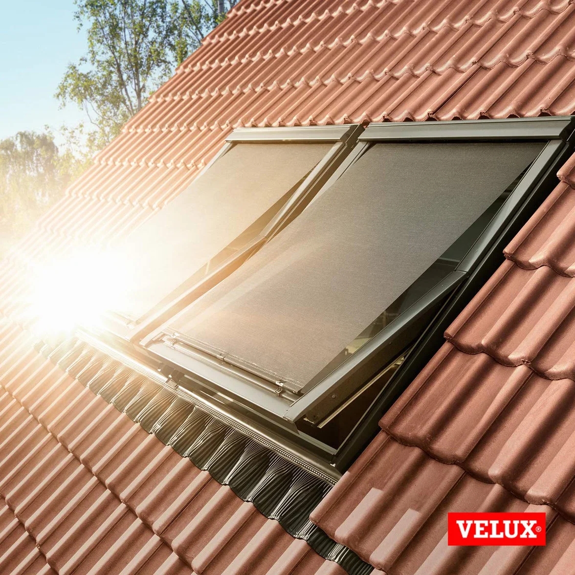 VELUX Original Store Extérieur Pare-Soleil (MHL), MK04, M04, 304, 1, MK06, M06, 306, MK08, M08, 308, 2, M10, M27, Filet Noir