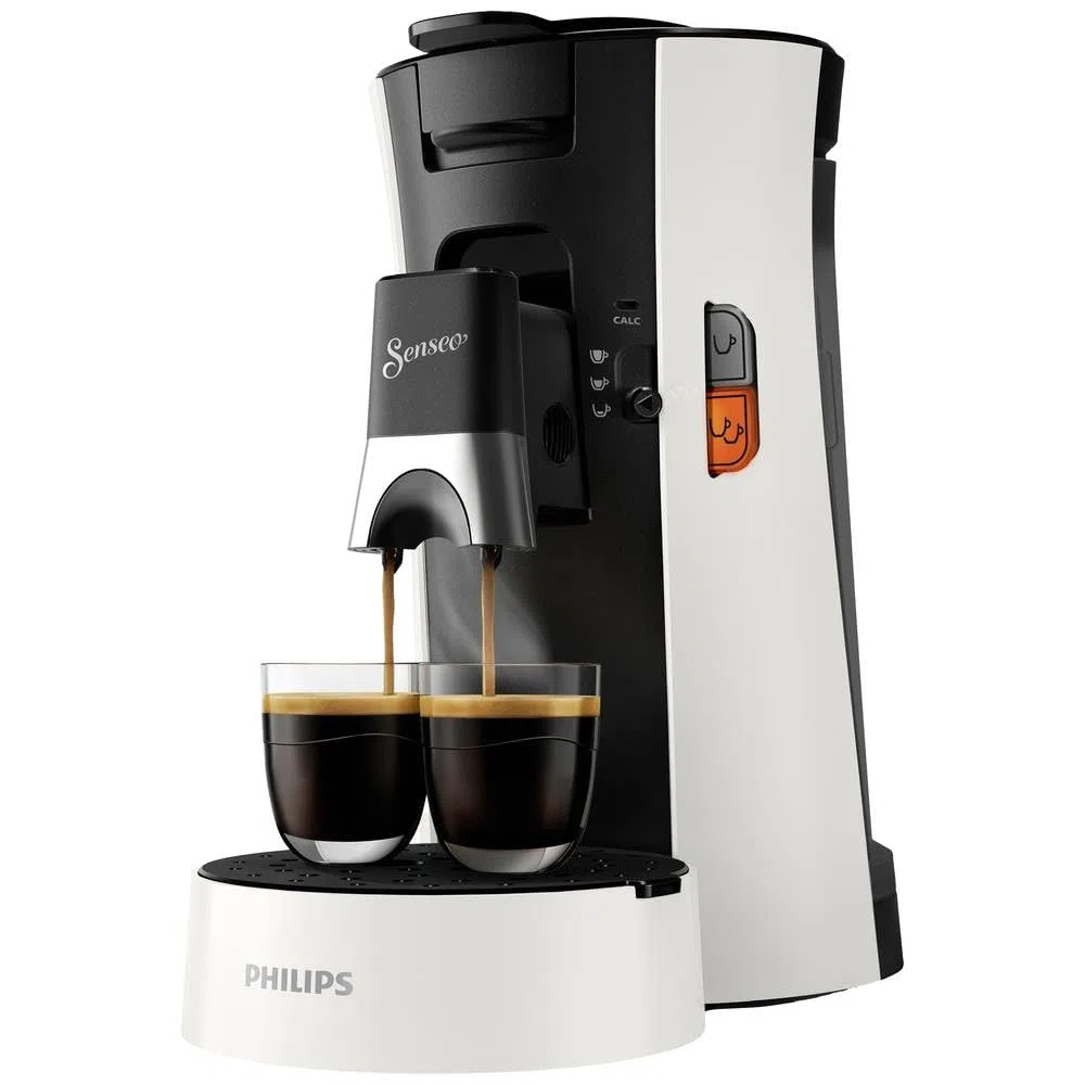 Machine à café à dosettes Philips Home SENSEO Select CSA230/00 blanc