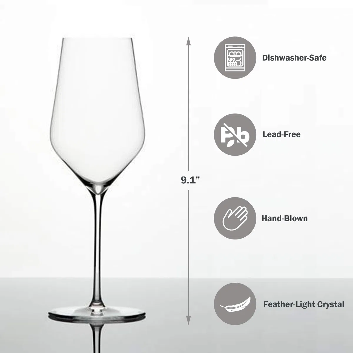 Zalto Denk Art Lot de 6 verres à vin blanc