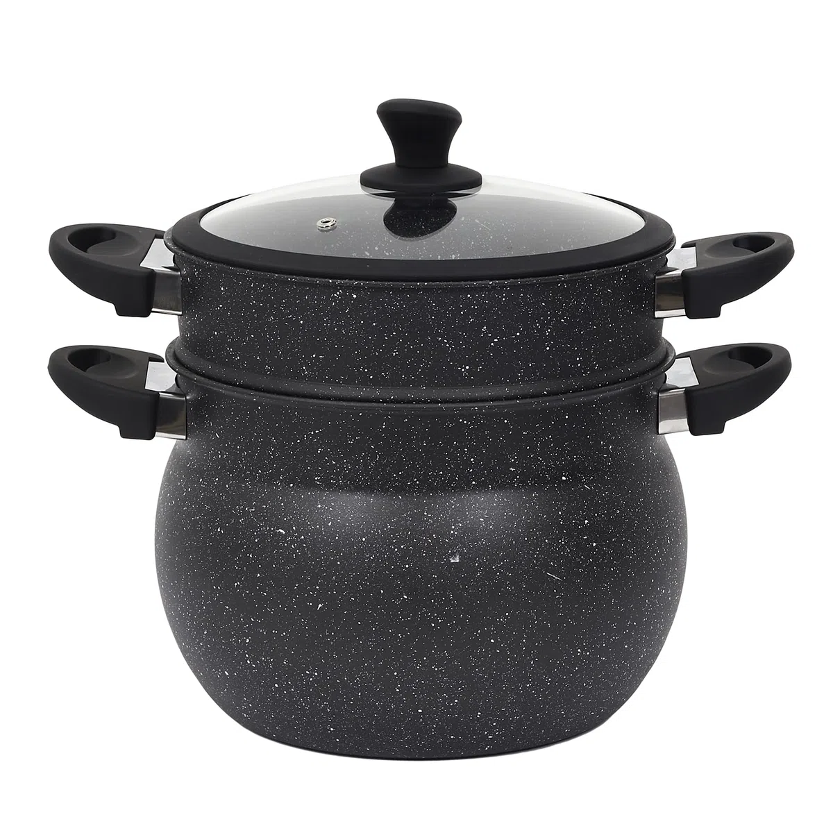 Cook Concept - Kc2548 - Couscoussier Effet Pierre D26 cm Cuisine Cuisson Poele et Casserole