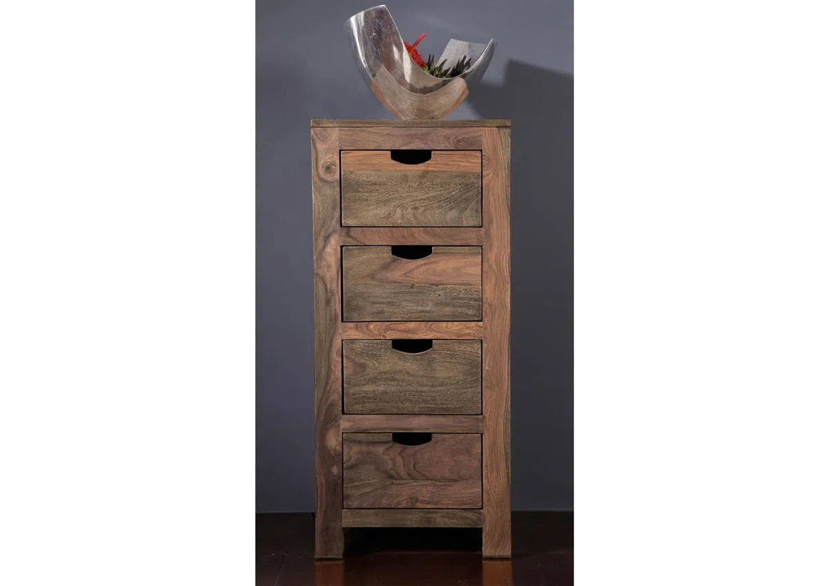 Commode - Bois Massif de Palissandre huilé - Nature Grey #54
