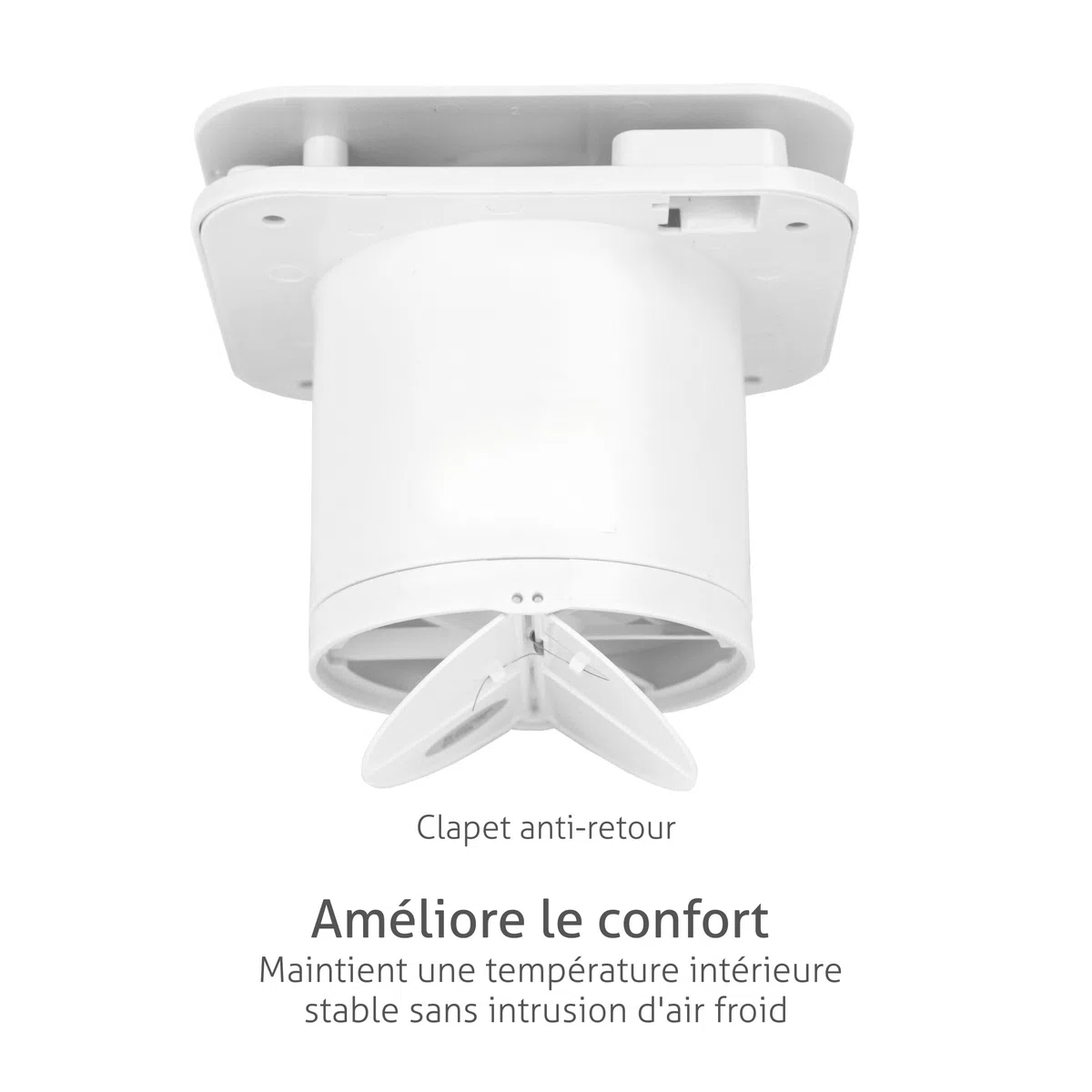 Turbionaire Trend Plus 100 mm Ventilateur, Extracteur de Salle de Bain, Télécommande, 7 Vitesses + Boost, Minuteur, 22dB, Max. 5.7 W, Multifonction, Garantie 3 Ans, Contre l'Humidité et la Moisissure