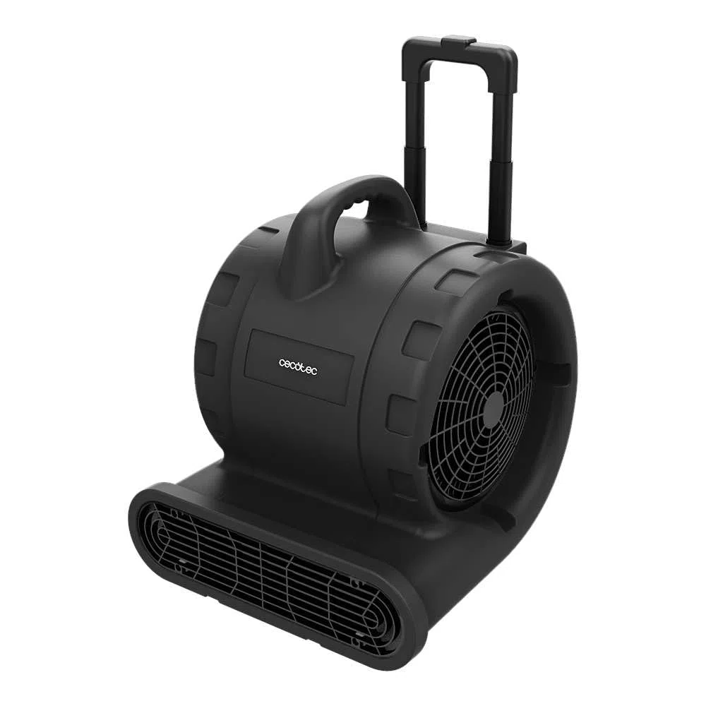 Cecotec Souffleur de Sol Ventilateur de Séchage Blowindustry 6000 Flowfloor, 600W, 1350 Tr/min, 3 Vitesses, Débit d'Air 2700 m³/h, Roues et Poignée Rétractable, Contrôle Intuitif, Facile à Transporter