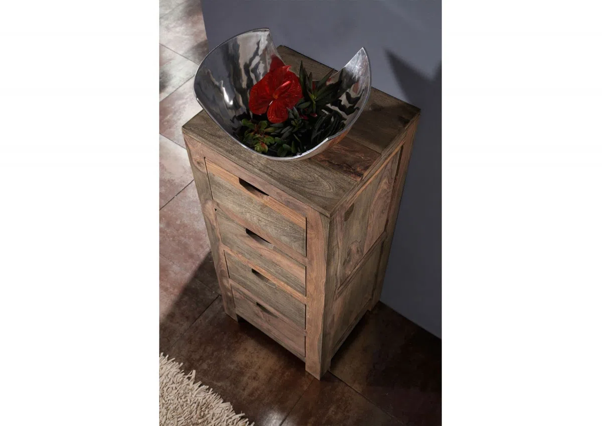 Commode - Bois Massif de Palissandre huilé - Nature Grey #54