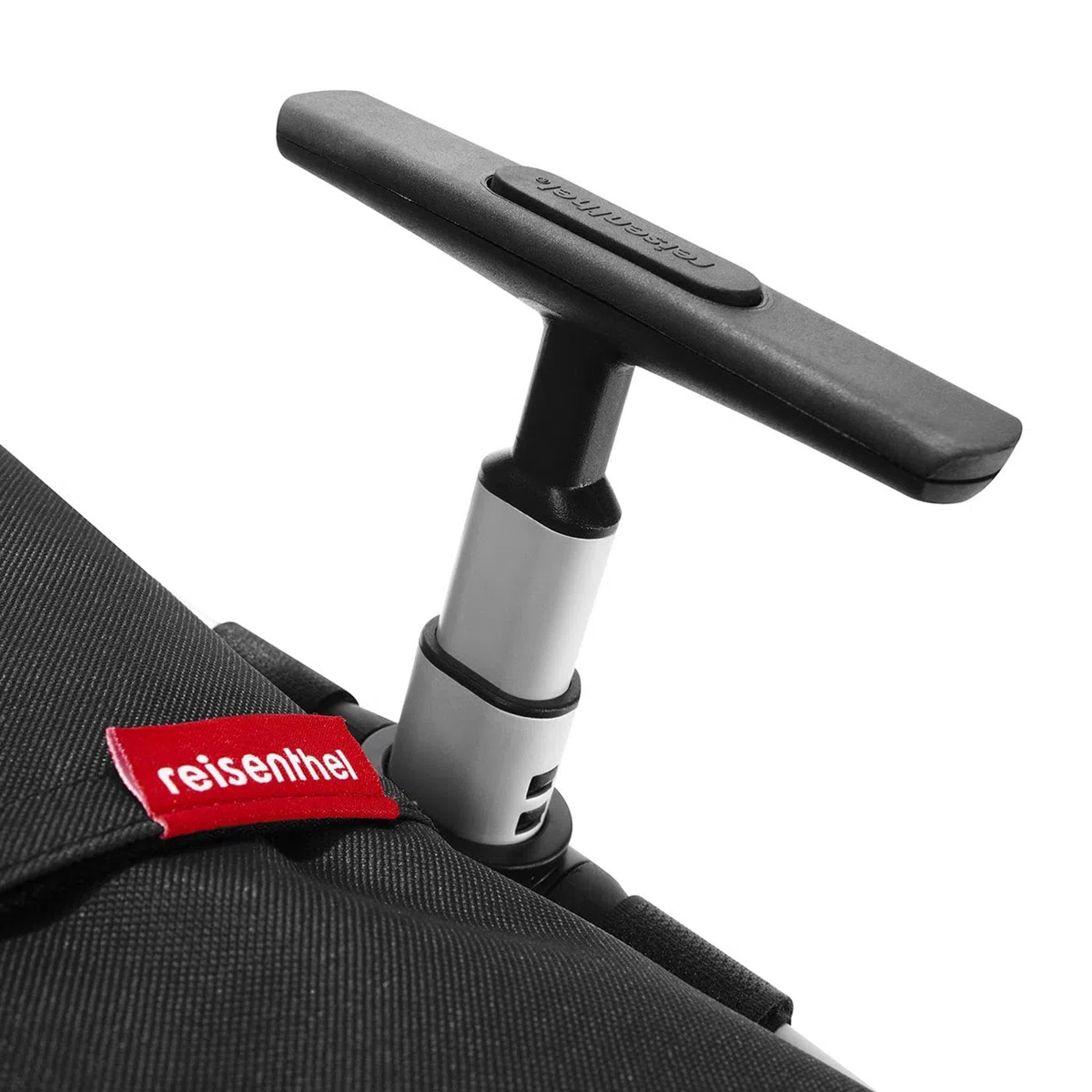 reisenthel carrycruiser iso - Cabas à roulettes Portable et verrouillable avec Fonction Isotherme, Cadre en Aluminium Robuste, capacité 40l, Pochette intérieure en Filet Amovible, en Black