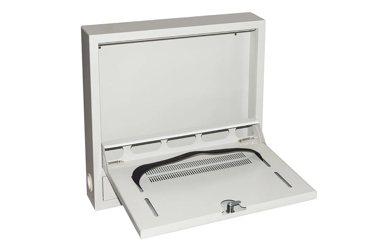 Link lklap01 Armoire à Mur pour Ordinateur Portable avec Fermeture à clé