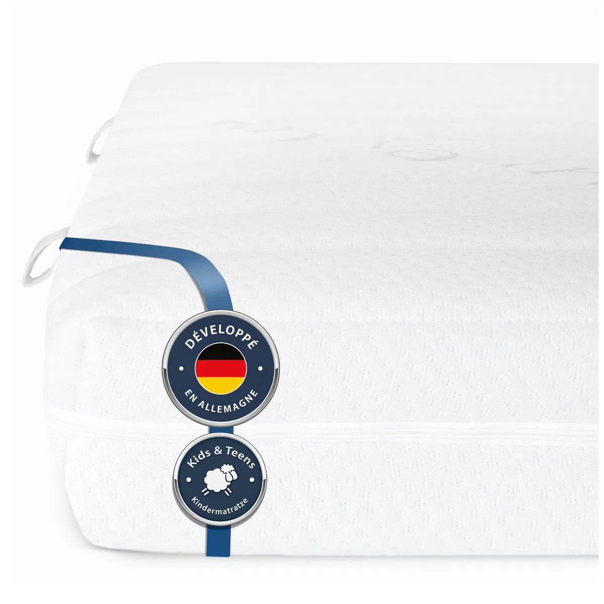 BMM Matelas pour Enfant UpMat 90 x 200cm H2 pour Lits superposés/Matelas en Mousse Froide certifié Öko-Tex/Adapté à Tous Les Lits superposés Courants/Matelas de Conception Allemande