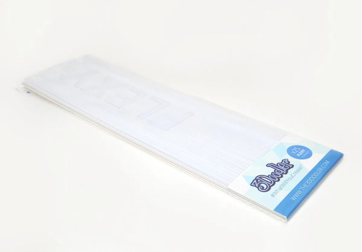 3Doodler Recharge 3Doodler, pack Flexy, White