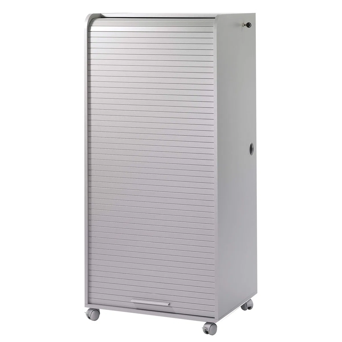 Générique Simmob ORGA140 Armoire Informatique Mobile 2 Tiroirs Alu, Bois, Aluminium, 139,2
