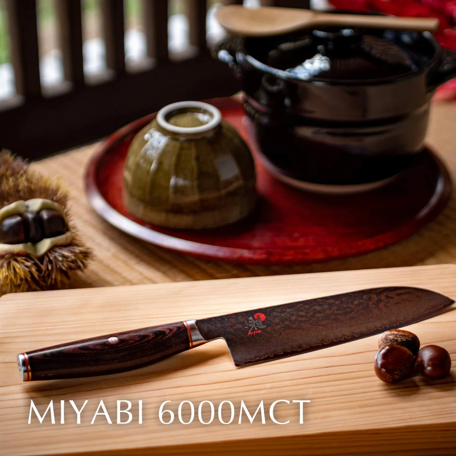 Miyabi 340782410 Sujihiki 240 6000 MCT, Acier, Brun, 37 x 6 x 3 cm
