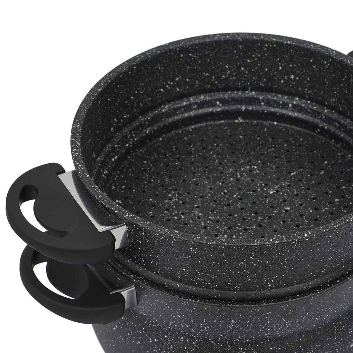 Cook Concept - Kc2548 - Couscoussier Effet Pierre D26 cm Cuisine Cuisson Poele et Casserole
