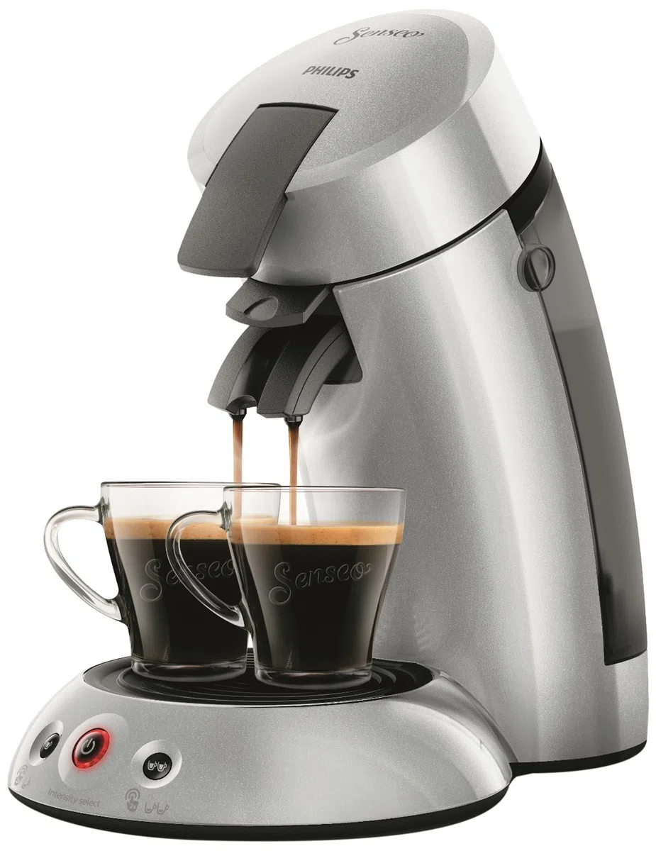 Philips HD6556/51 Machine à Café à Dosettes Senseo Original 2.5+ Argent 0, 75 Litre