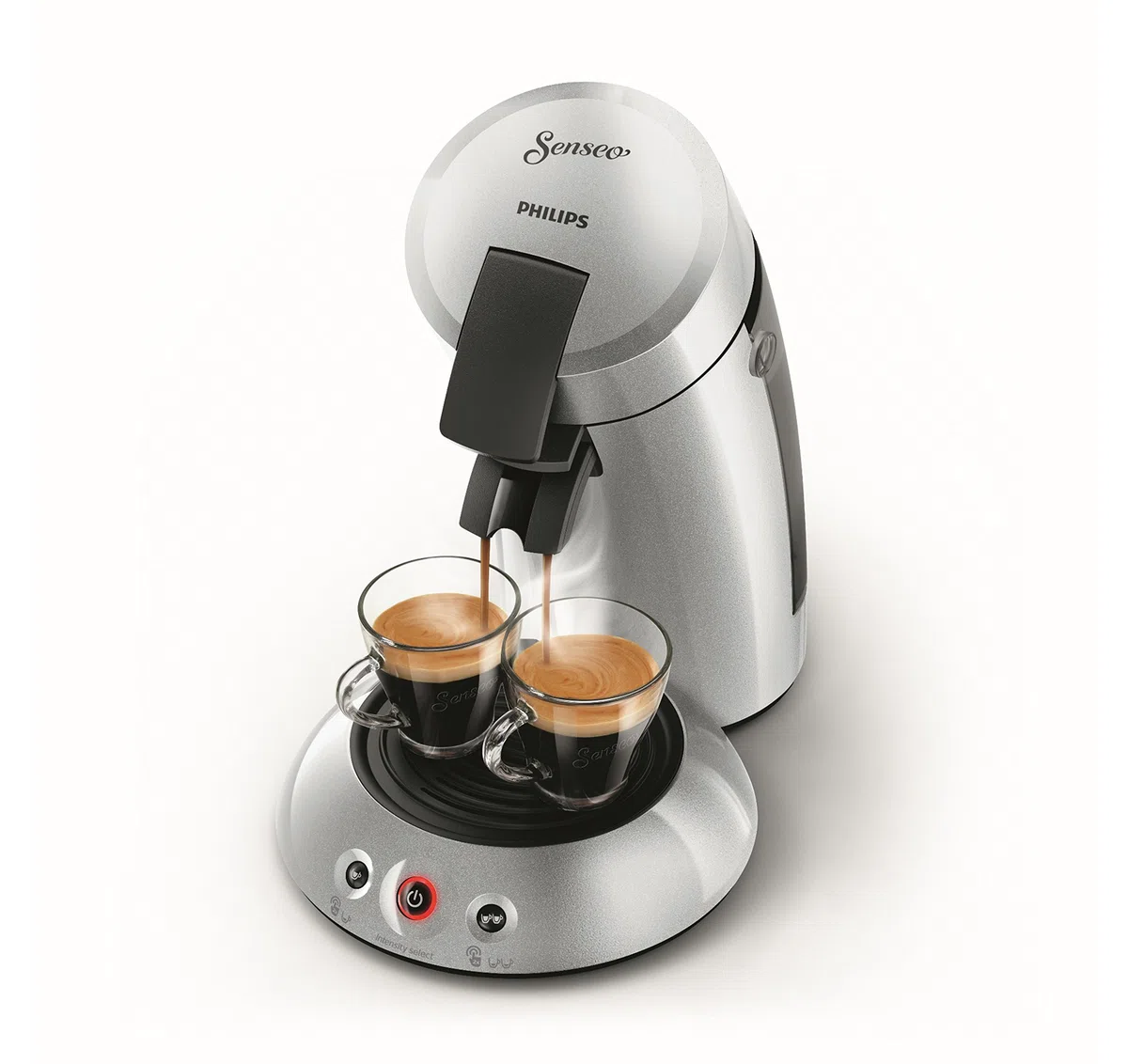 Philips HD6556/51 Machine à Café à Dosettes Senseo Original 2.5+ Argent 0, 75 Litre