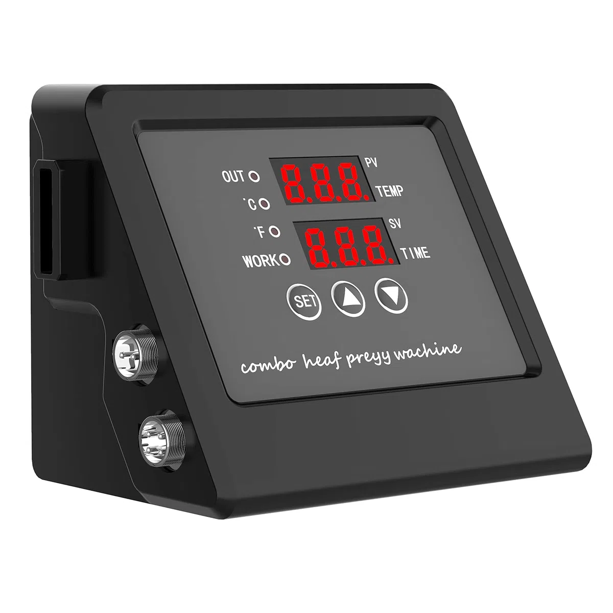 Presse à chaleur multifonctionnelle 220 V – Contrôleur LED numérique, idéale pour T-shirts, casquettes, tasses & plaques, fonction pivotante