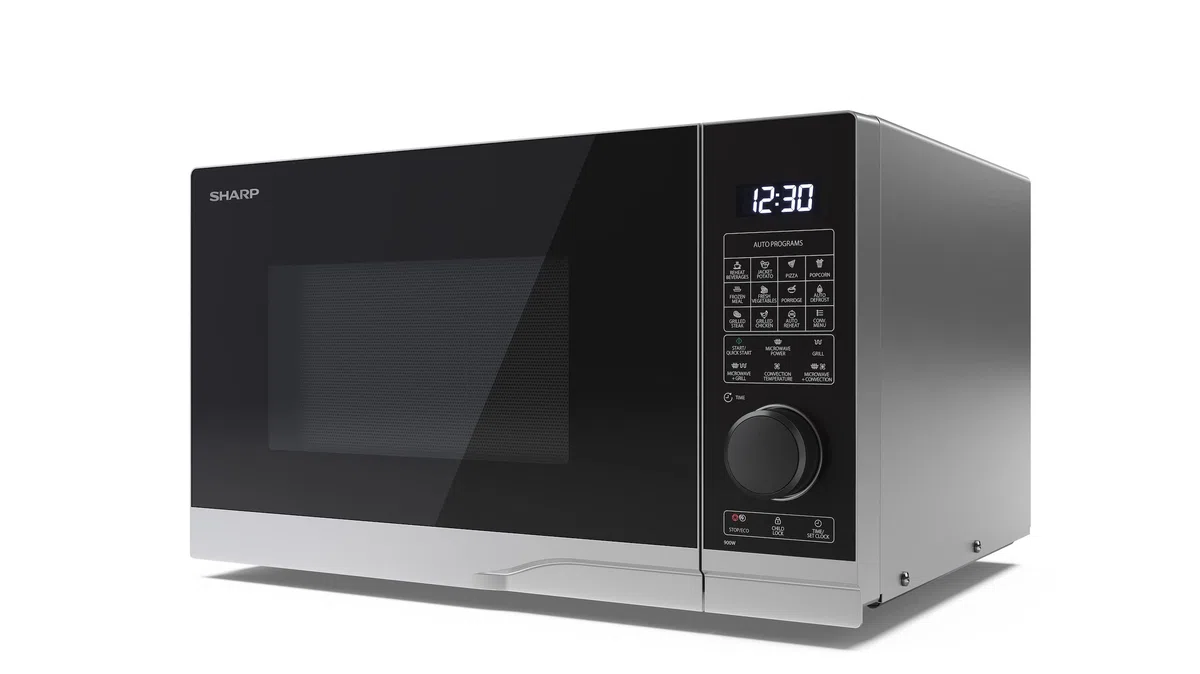 Four micro-ondes Sharp YC-PC254AE-S + Convection, 25 Litres, 900W