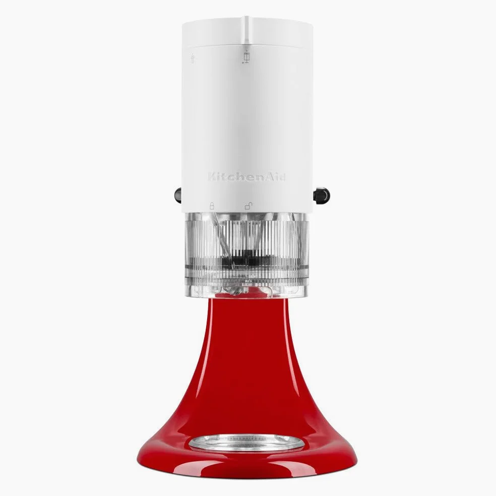 KitchenAid Accessoire Glace Pilée pour Robots Pâtissiers, 2 Lames, Glace Fine à Grossière, Moules à Glace Inclus, Installation et Nettoyage Faciles