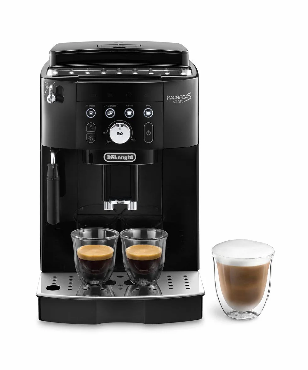 De'Longhi Magnifica S Smart Machine a Café Grain ECAM230.13.B, Machine Expresso et Cappuccino, 1.8L, 1450W, Noir [Exclusif Amazon]